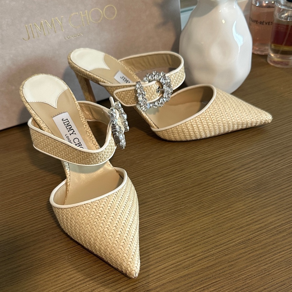 Jimmy Choo Beige Women's Heels